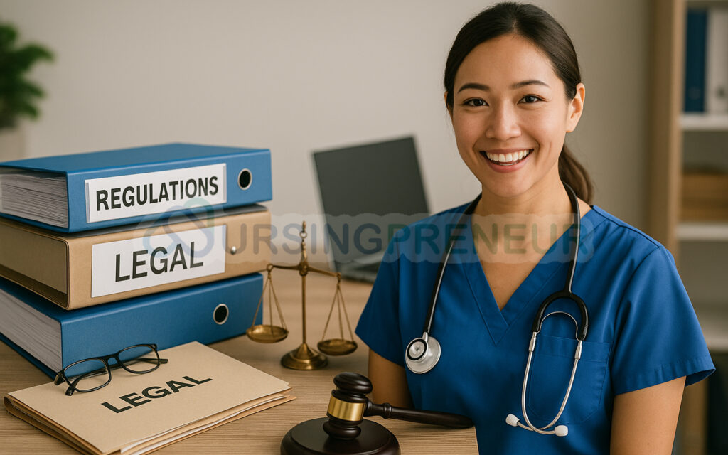 Nurse-preneur in Australia with legal and regulatory documents, contracts, and compliance tools for business setup