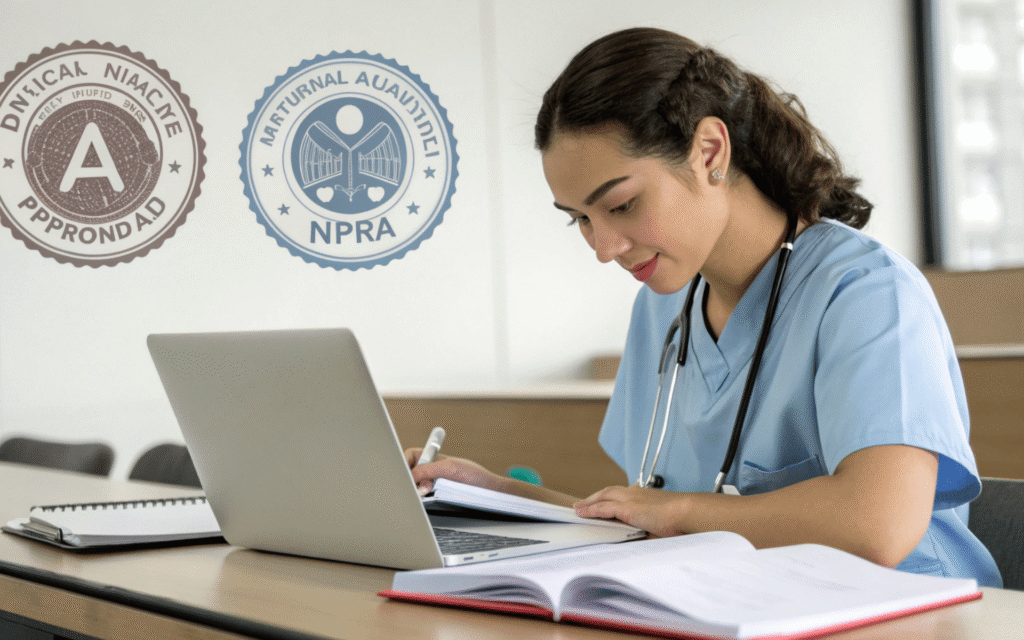 1. Always Check Accreditation (The First and Most Important Step)