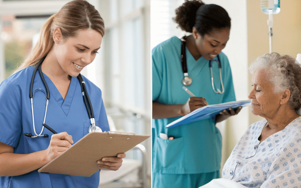 The difference between RN and EN registration after study