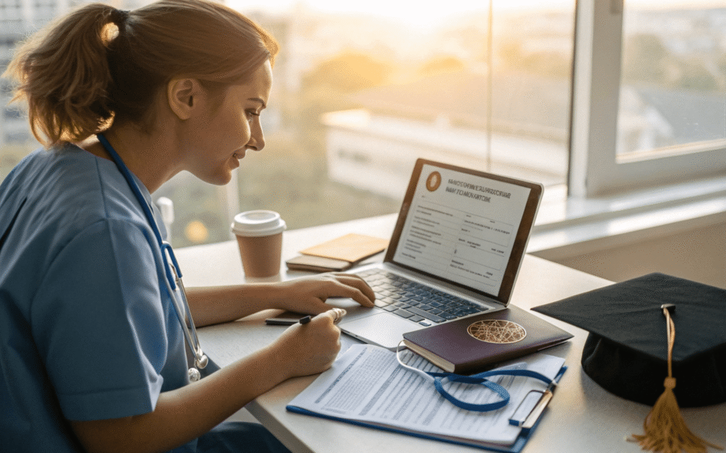 Applying for registration after graduation: step-by-step