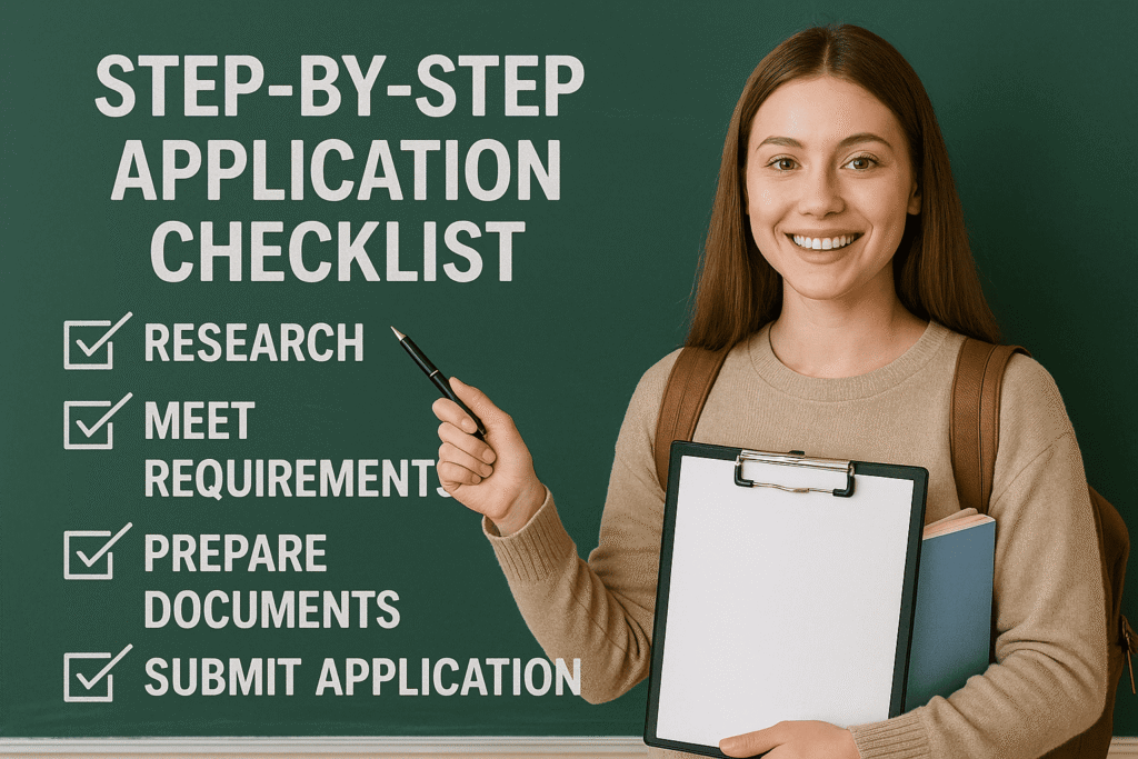 Step-by-Step Checklist: How International Students Apply for Bachelor of Nursing