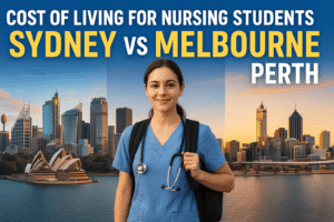 Cost of Living by City for Nursing Students in Australia (Sydney vs Melbourne vs Perth 2025): Full Breakdown for Study, Placements & Performance