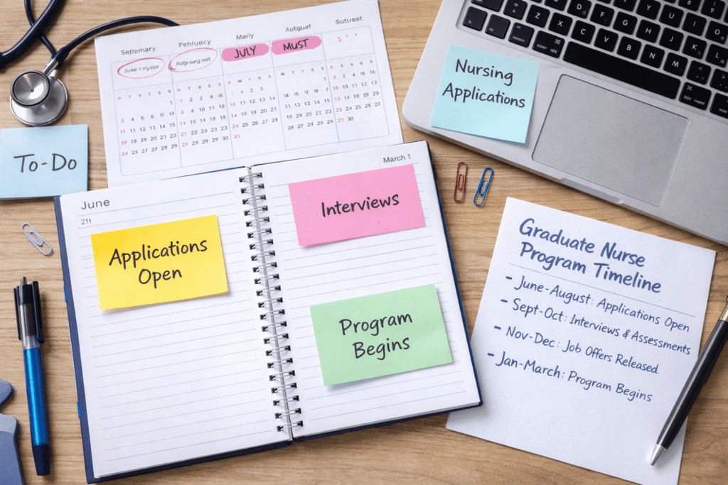 3. Intake Months & Timeline: When Graduate Nurse Programs Start