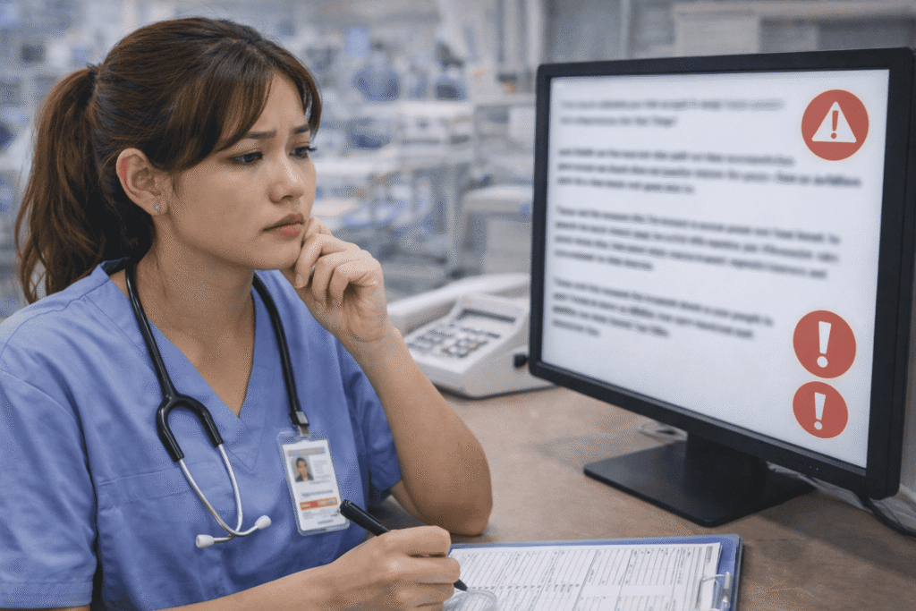 What NOT to Write in Nursing Documentation (Very Common Student Errors)