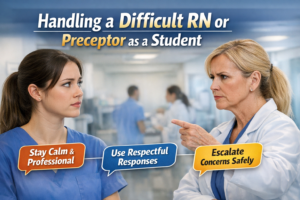 Difficult RN or Preceptor