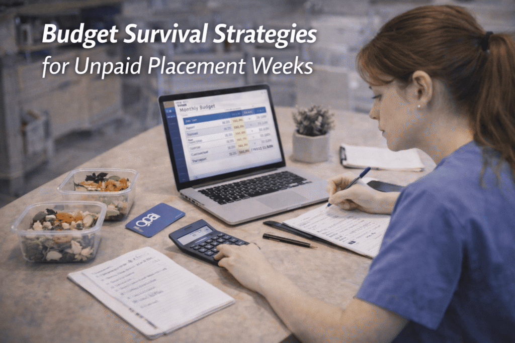 Budget Survival Strategies for Unpaid Placement Weeks