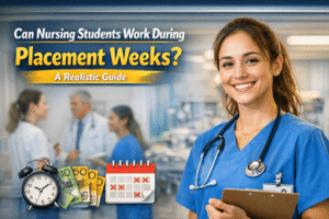 Nursing Students Work