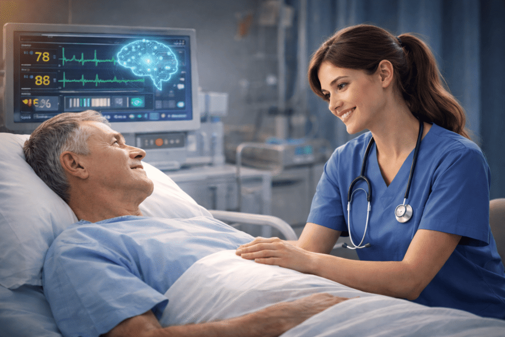 Balancing Technology and Human Care in Nursing