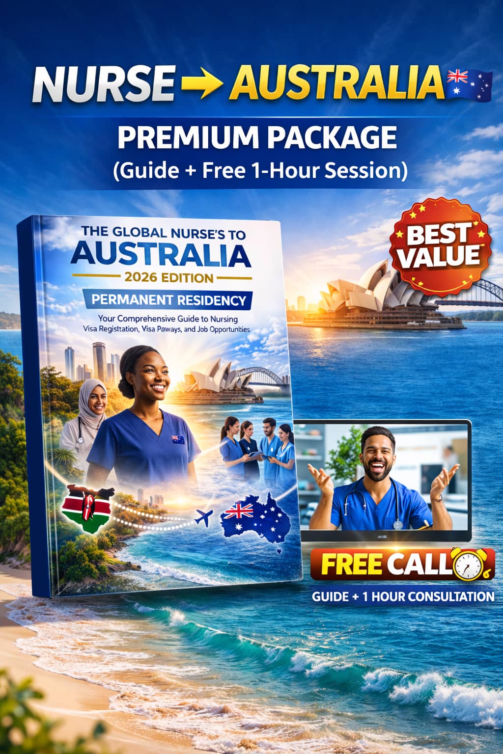 Premium Package – The Global Nurse's Guide to Australia 2026