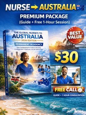 The Global Nurse's to Australia - 2026 Edition Premium Package (Guide + Free 1-Hour Session)