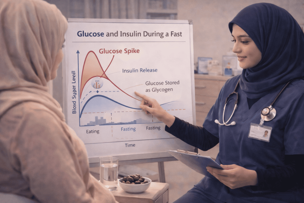 The Science of Glucose and Insulin During a Fast