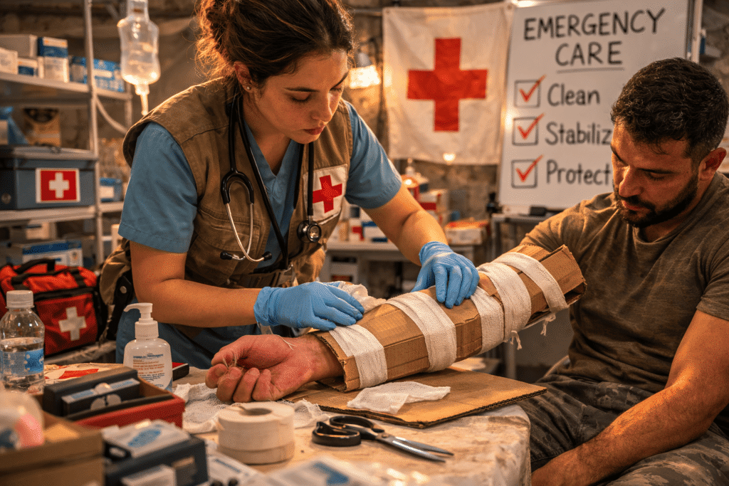 Resourcefulness and Improvised Medical Support