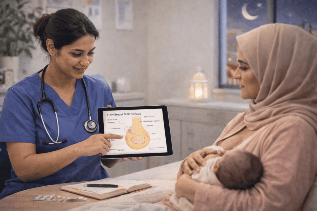 Explaining the Physiology of Lactation and Fasting