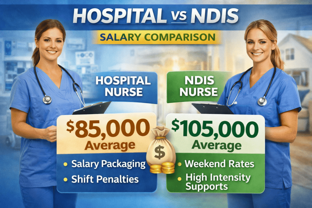 NDIS Nurses Earn in Australia