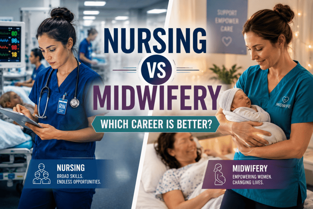 Nursing vs Midwifery